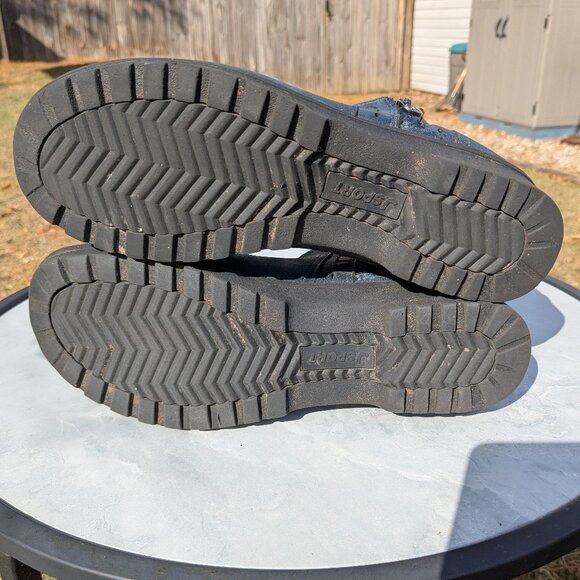 JSport/Jambu Jenna Women's Size 8 Ankle Boots Navy Blue Zip Up Booties Casual - Picture 6 of 11